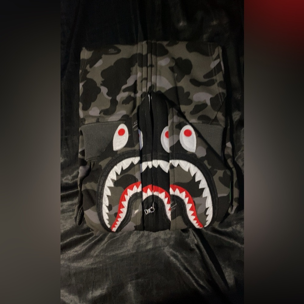 Gray bape jacket